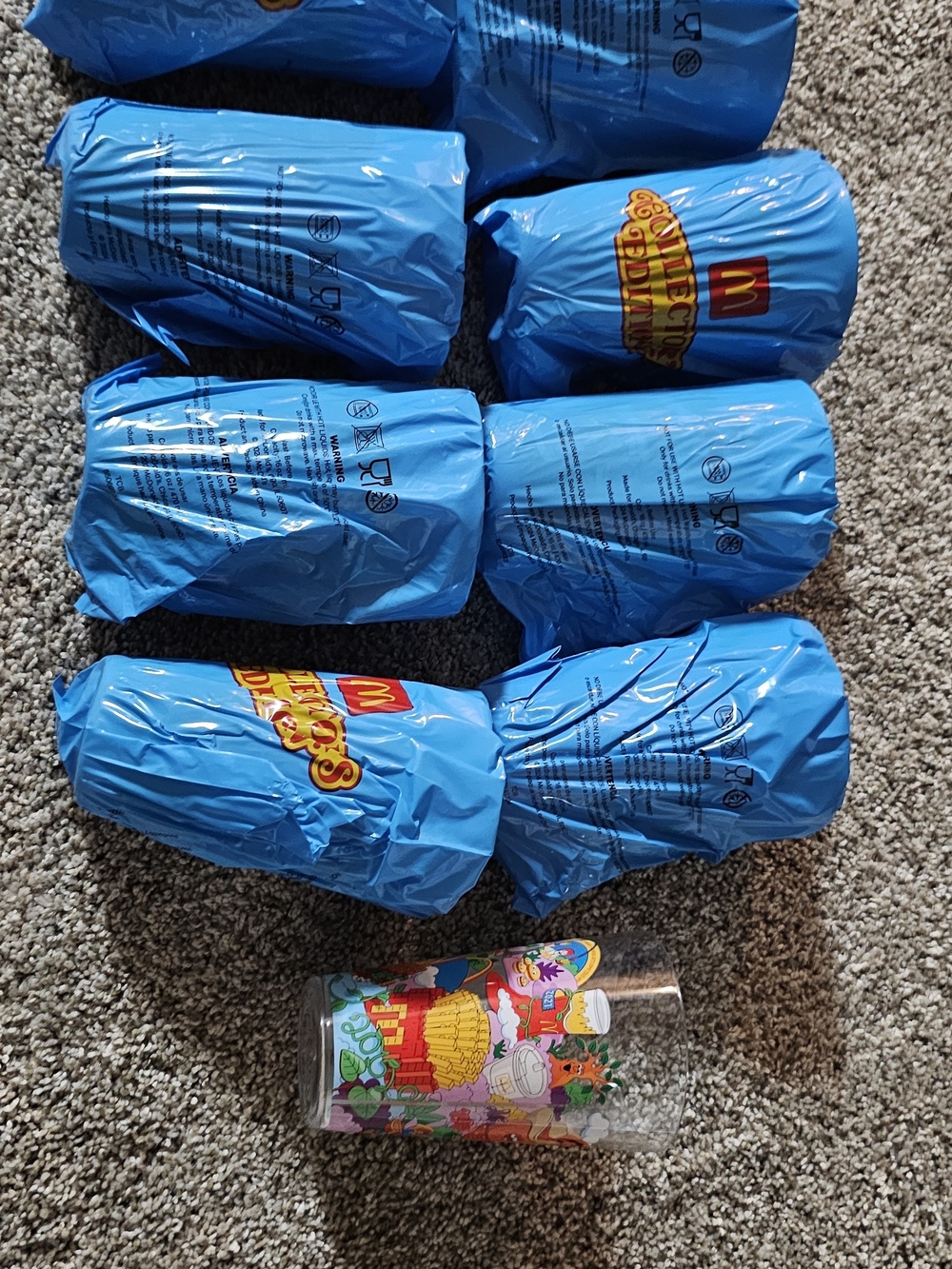 2024 McDonald's Collector Plastic Cups- Total of 9